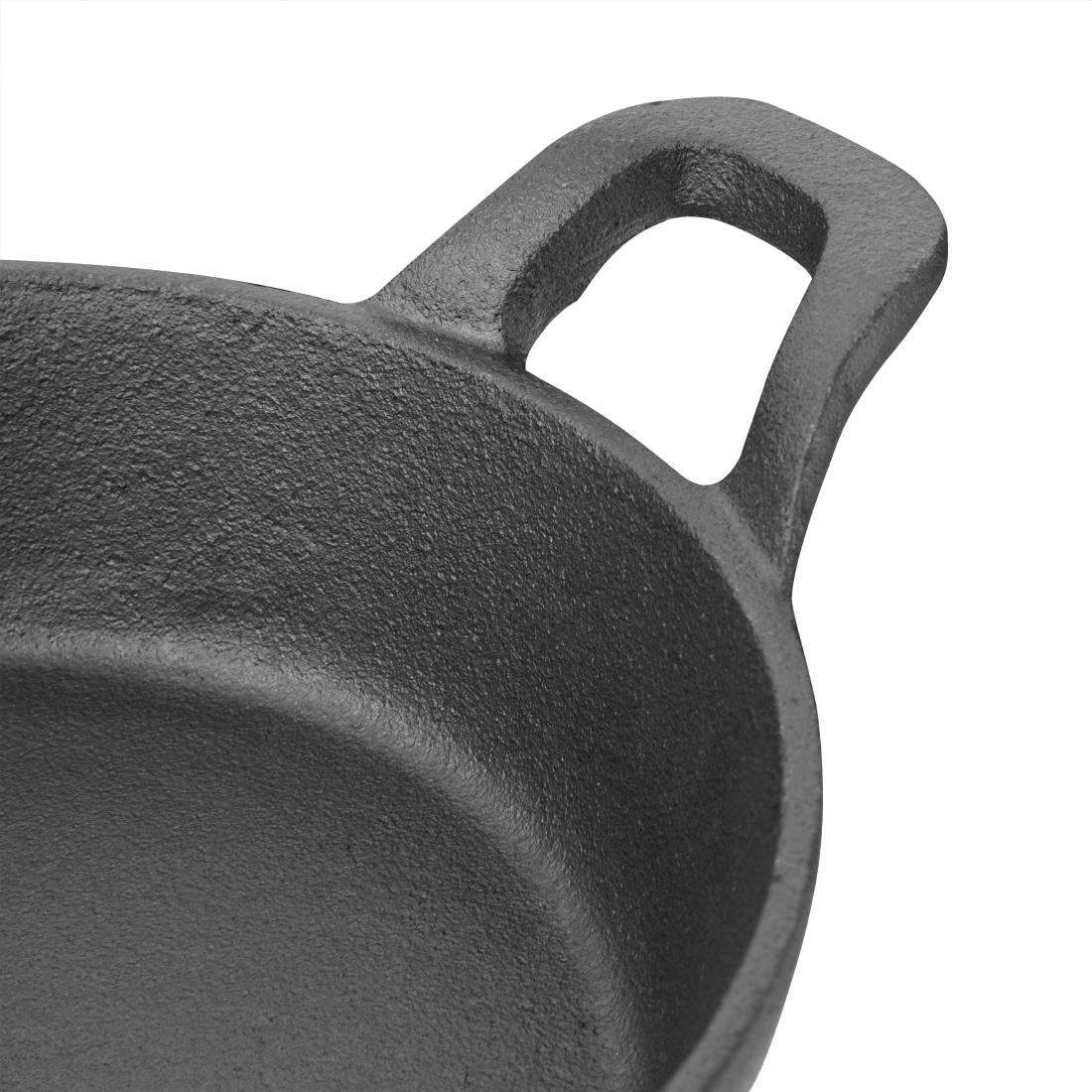 Olympia Round Cast Iron Eared Dish - GJ554