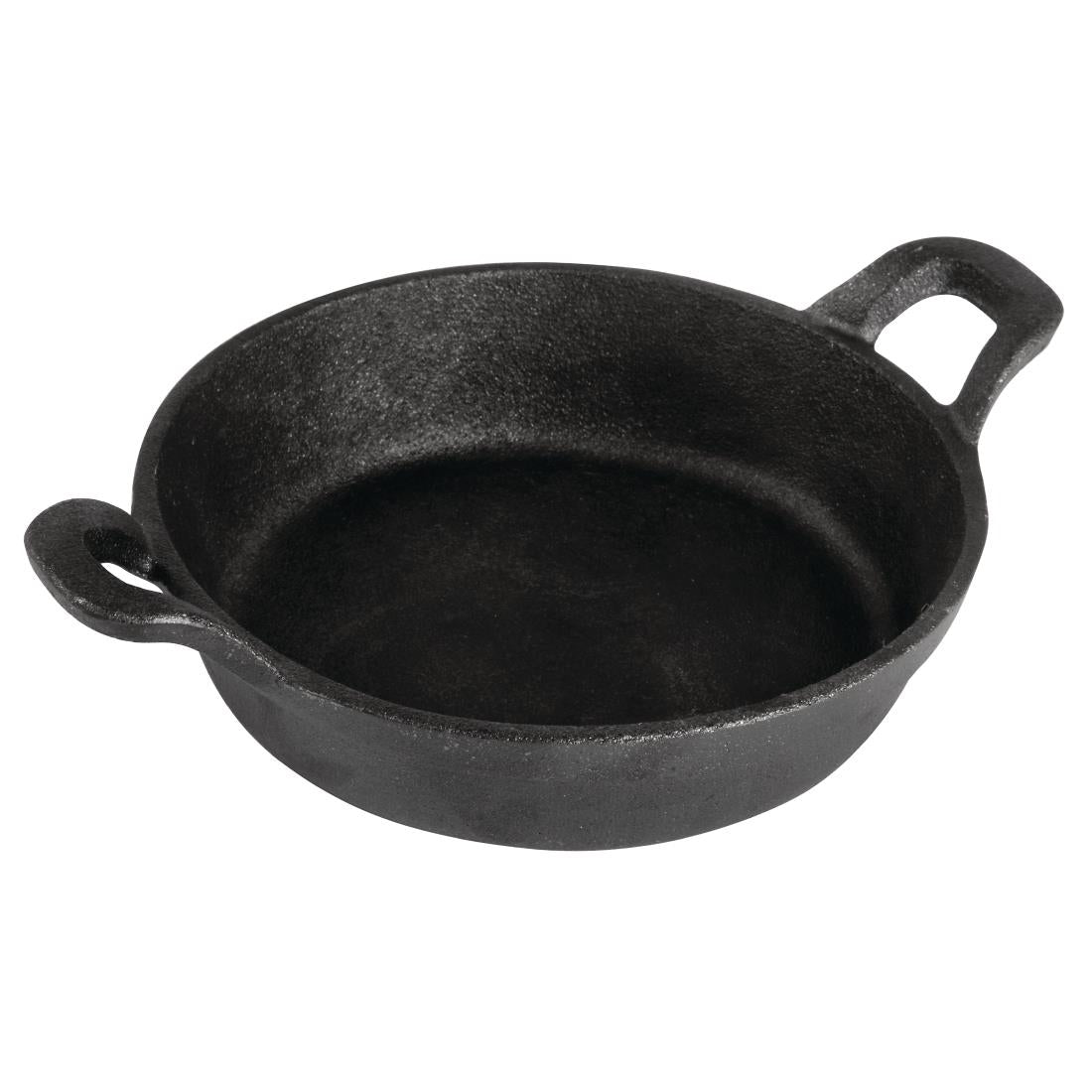 Olympia Round Cast Iron Eared Dish - GJ554