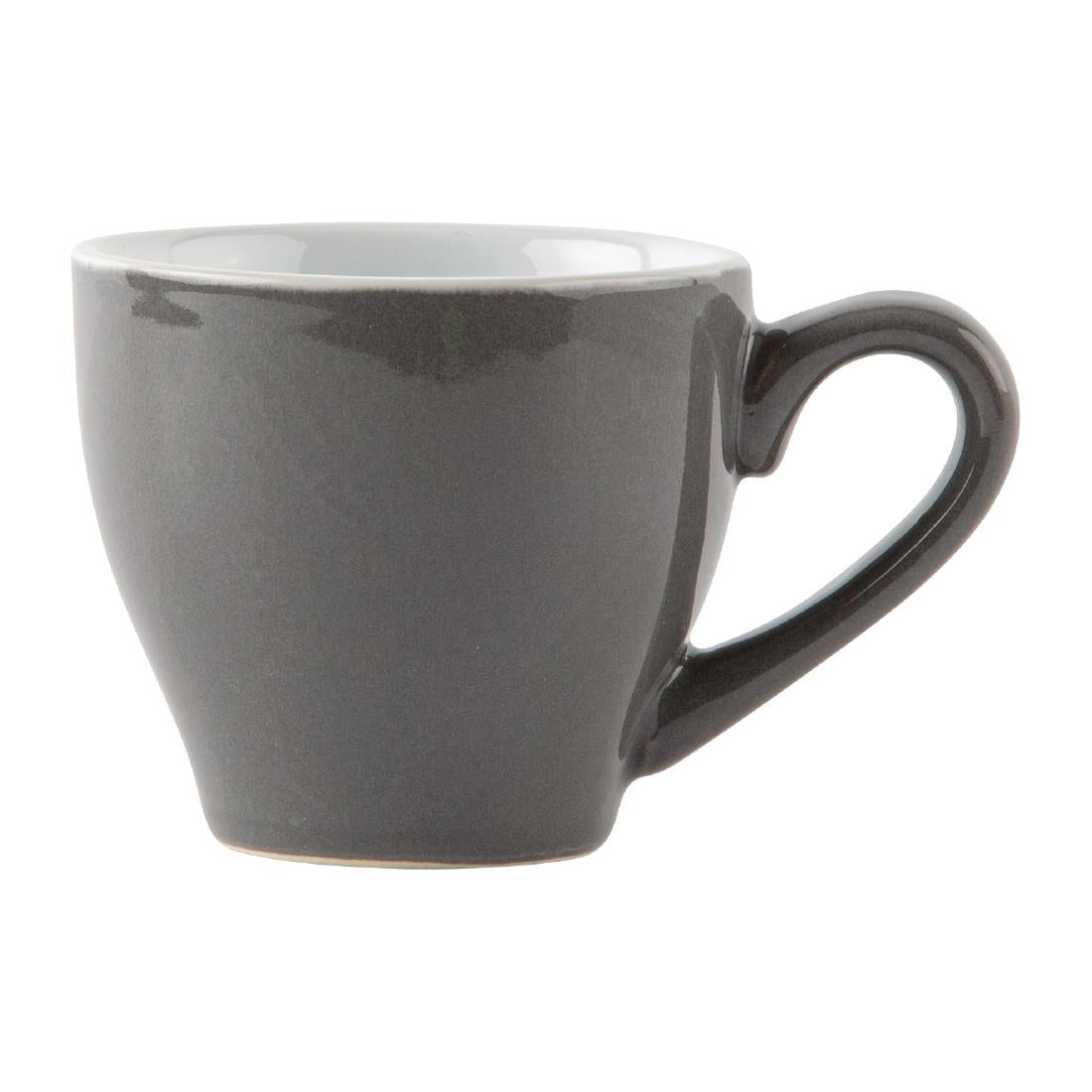 Olympia Cafe Espresso Cup Charcoal - 100ml (Box 12) - GK072