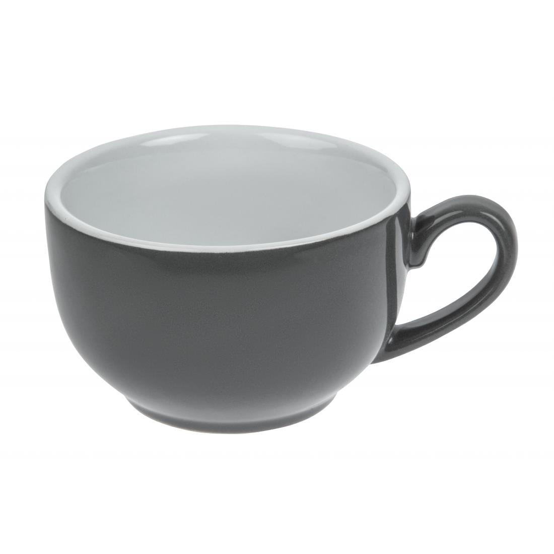 Olympia Cafe Coffee Cup Charcoal - 230ml (Box 12) - GK075