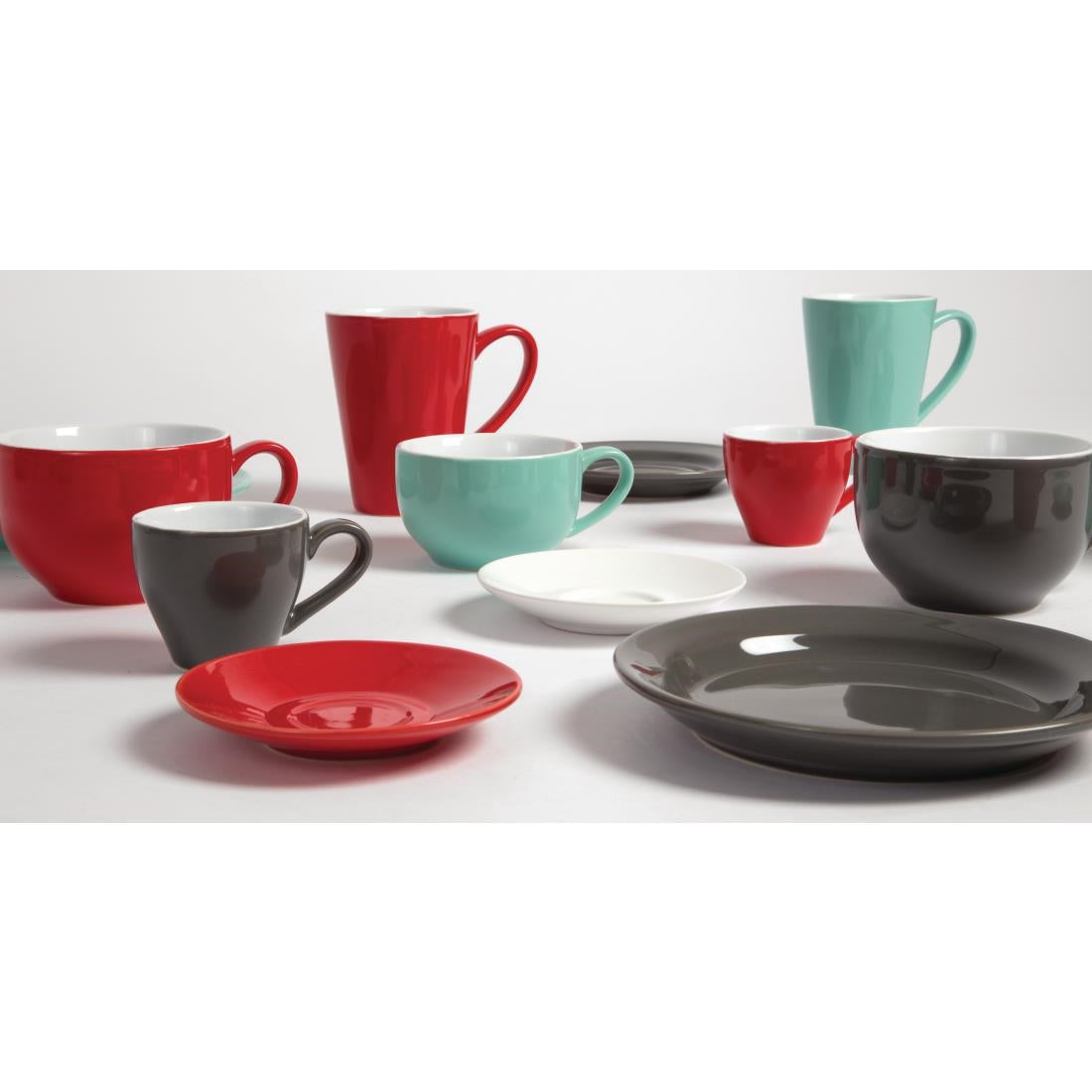 Olympia Cafe Espresso Cup Charcoal - 100ml (Box 12) - GK072