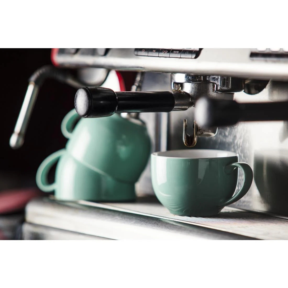 Olympia Cafe Coffee Cup Aqua - 230ml (Box 12) - GL460