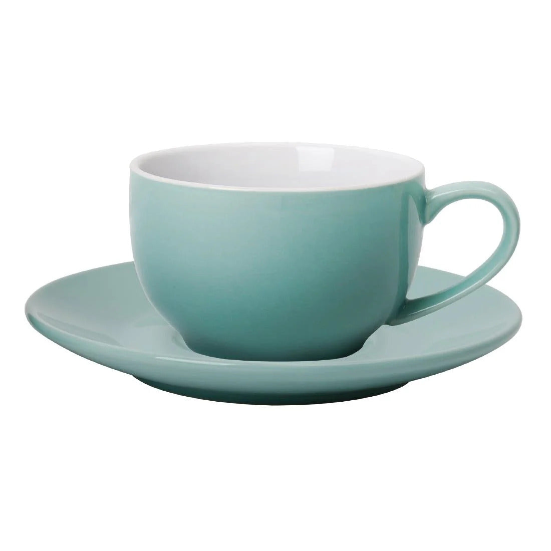 Olympia Cafe Saucer Aqua (Fits GL460 & GL461) - 158mm (Box 12) - GL464