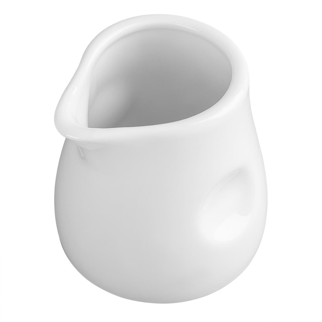 Olympia Whiteware Dimpled Milk Jugs 70ml (6 Pack) - GM366
