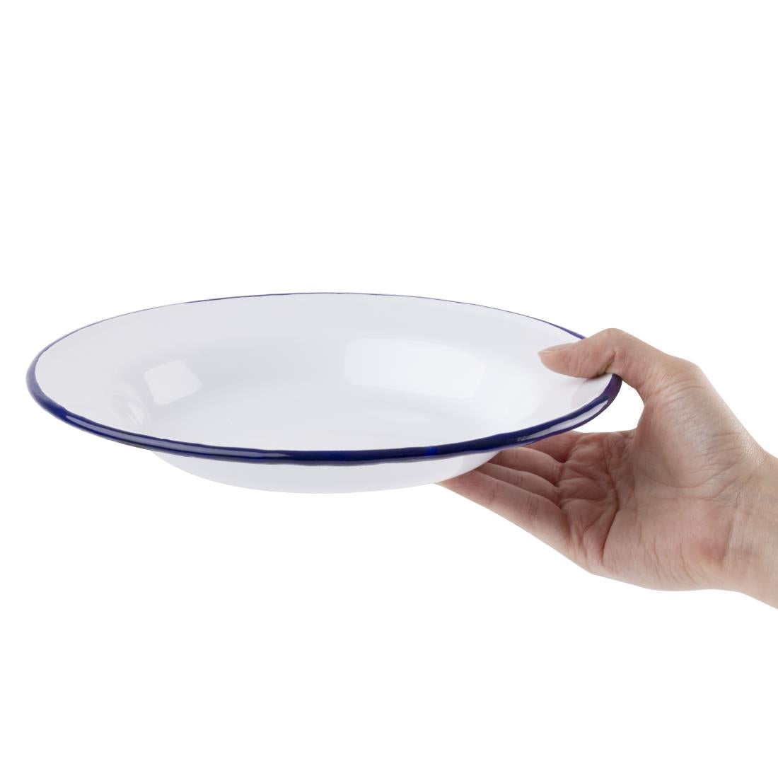 Olympia Enamel Soup Plate 245mm - GM513