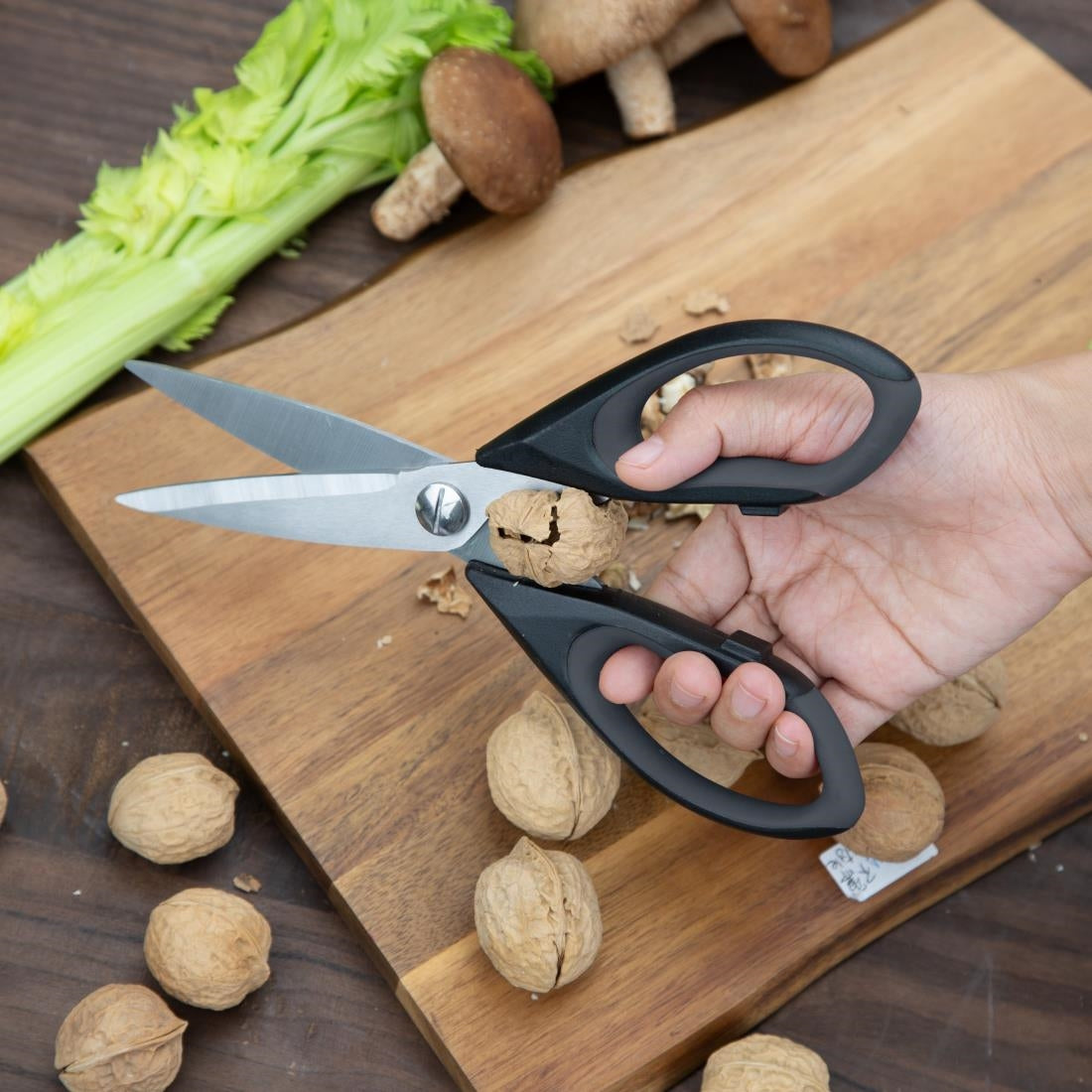 Vogue Heavy Duty Stainless Steel Kitchen Scissors - GP185