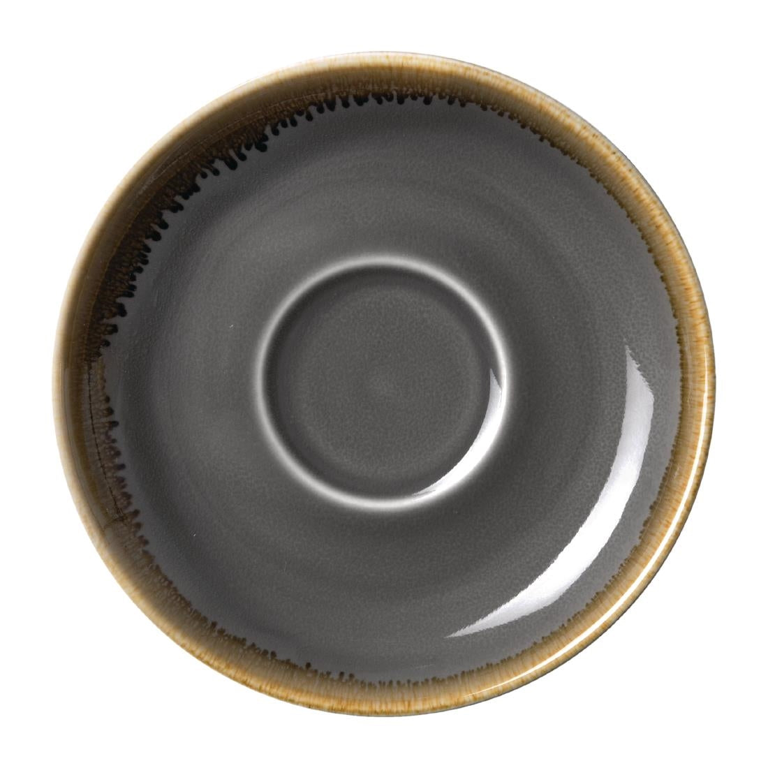 Olympia Kiln Smoke Saucer 160mm - HC393