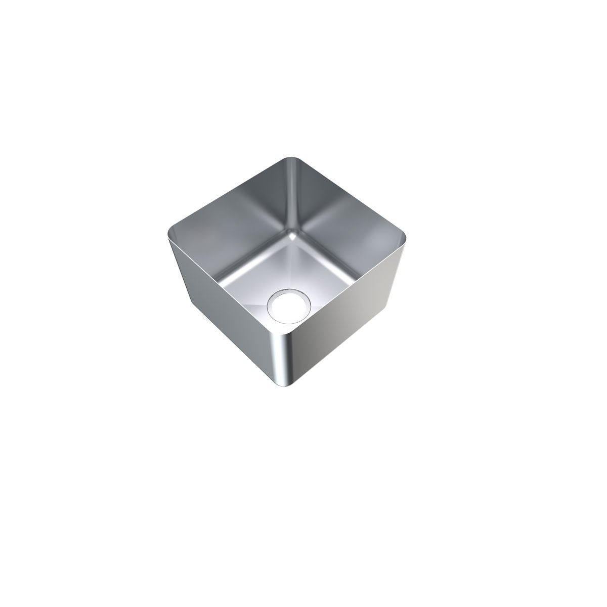 3Monkeez 1.2mm Hand Fabricated Economy Sink Bowl, 300x300x200 - HFS12