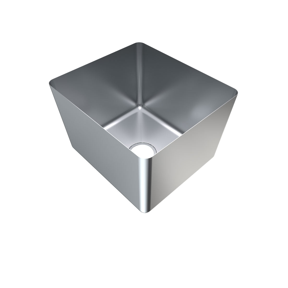 3Monkeez 1.2mm Hand Fabricated Economy Sink Bowl, 450x400x250 - HFS20