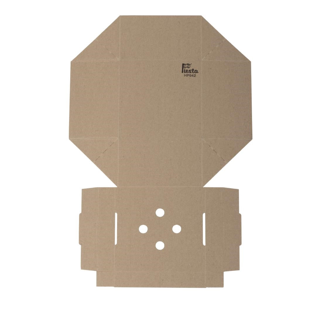 Fiesta Compostable Fold-Out Burger Boxes (100 Pack) - HP942