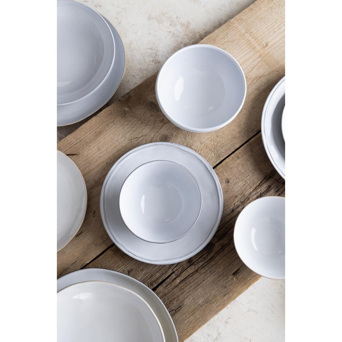 Olympia Raw Deep Bowls 160mm 745ml (6 Pack) - FC598
