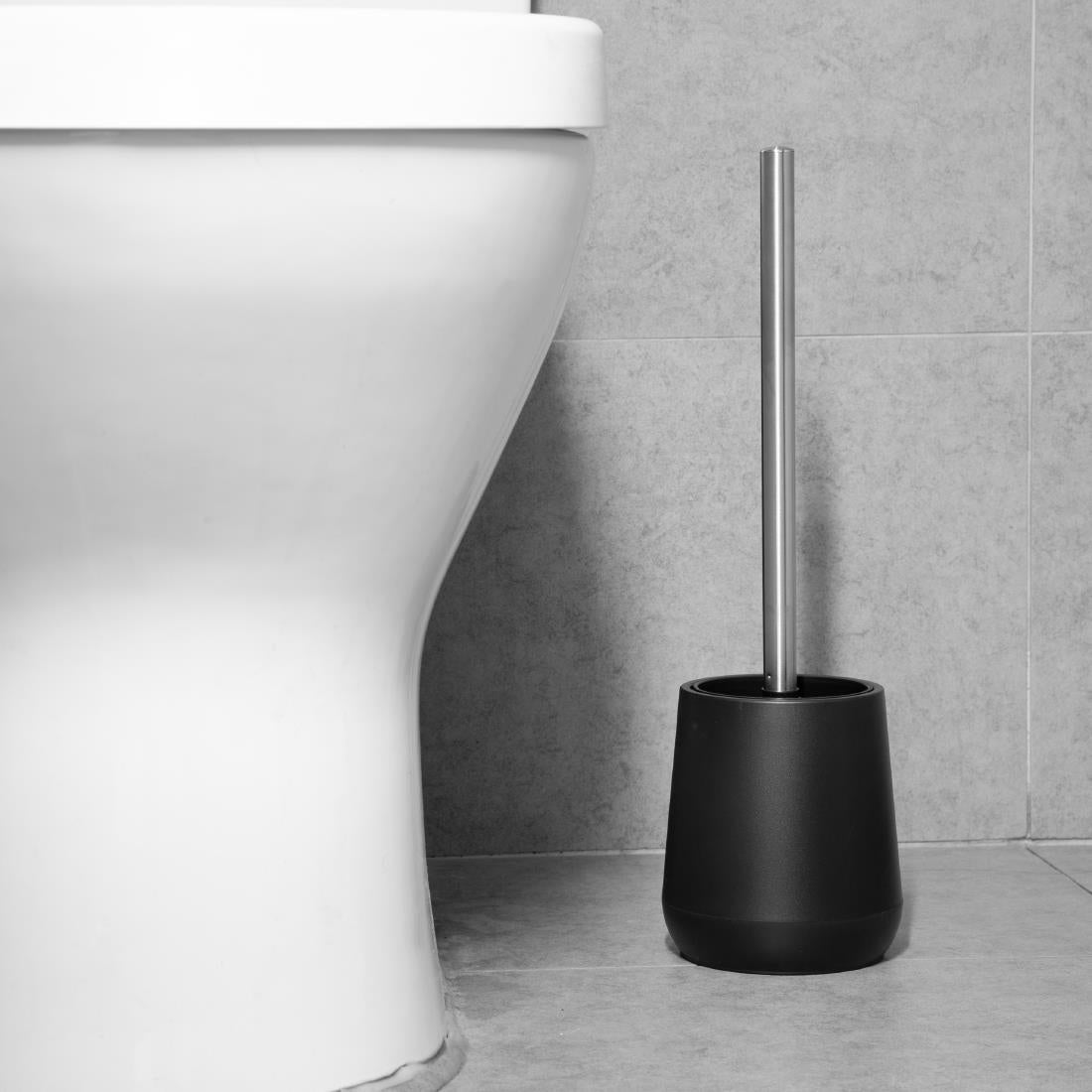 Jantex Toilet Brush and Holder Black - HT481