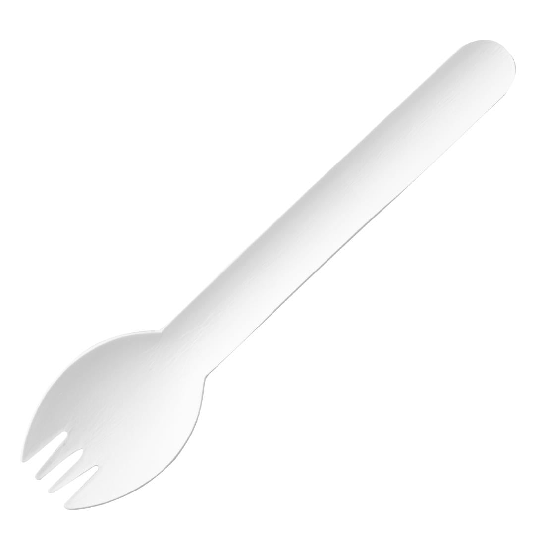 Fiesta Compostable Paper Sporks 160mm (100 Pack) - HT488