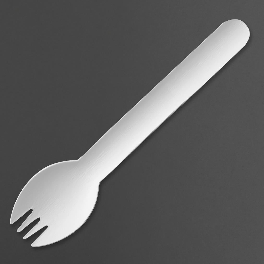 Fiesta Compostable Paper Sporks 160mm (100 Pack) - HT488