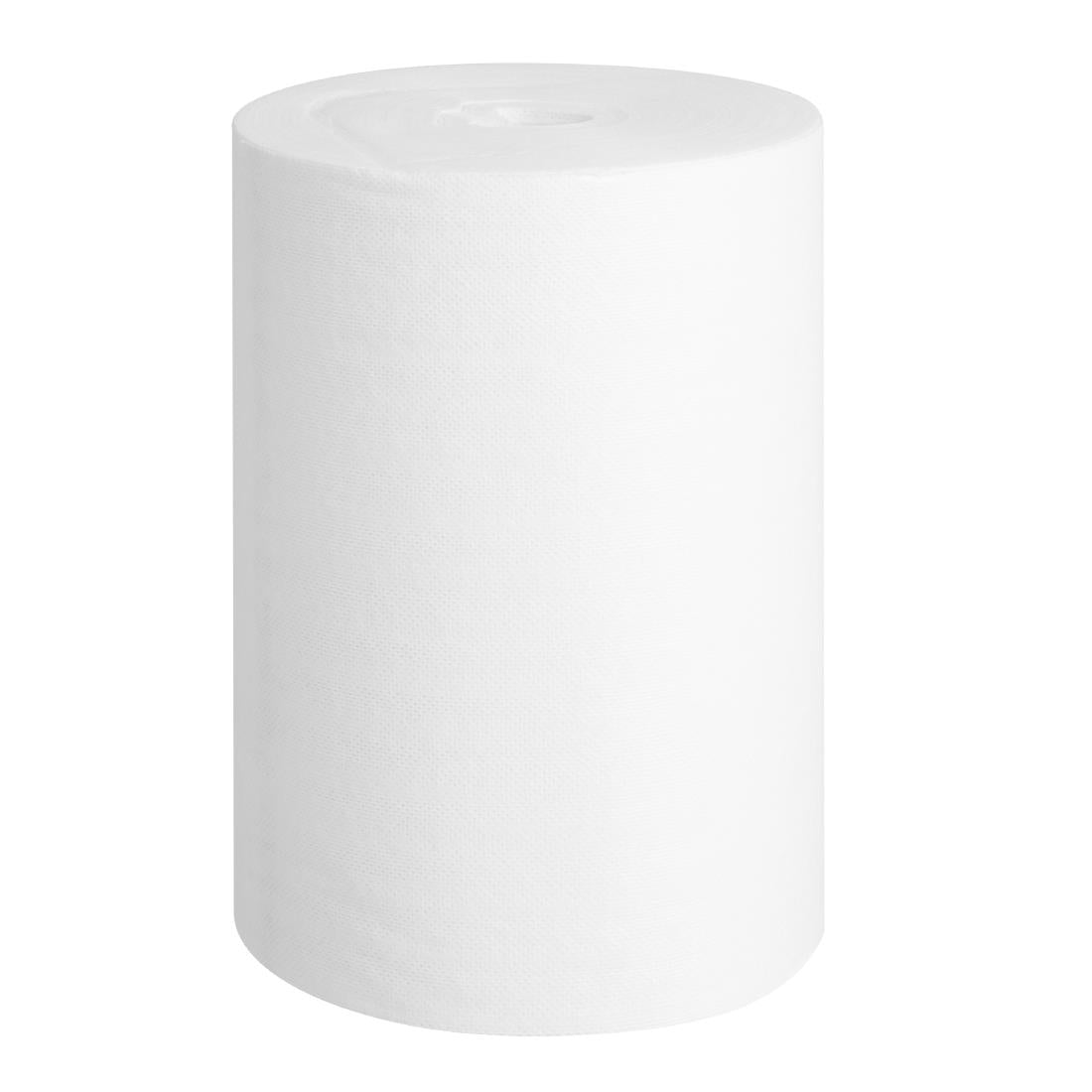 Jantex Green Compostable Cleaning Cloth White (Pack of 200) - HT496