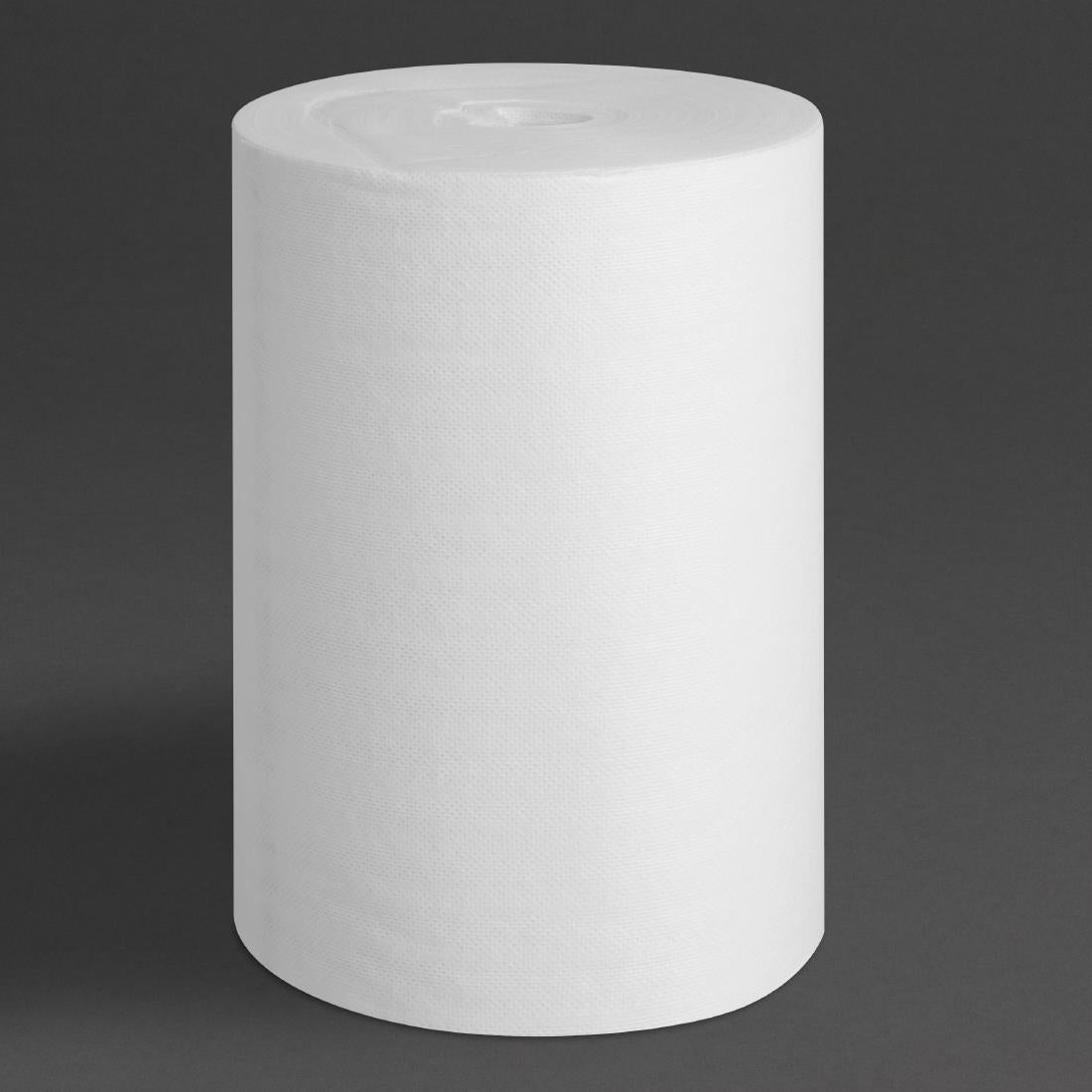 Jantex Green Compostable Cleaning Cloth White (Pack of 200) - HT496