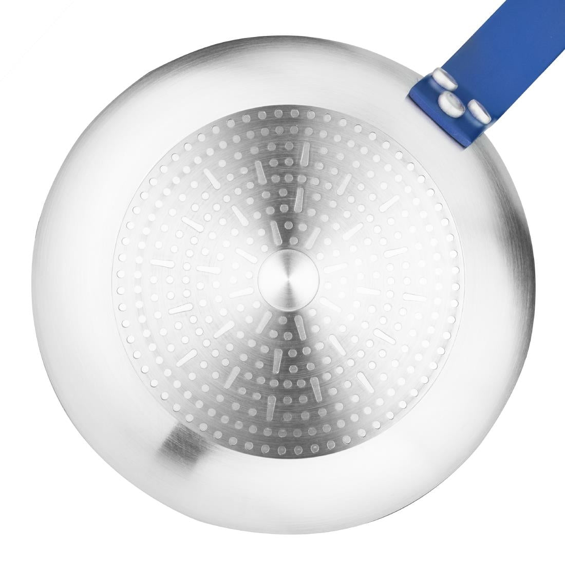 Hygiplas Aluminium Teflon Platinum Plus Frying Pan with Blue Handle 280mm - HT972