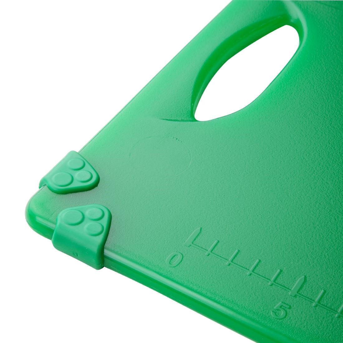 Hygiplas Commercial Grip Chopping Board Green - 458x306mm - HW004