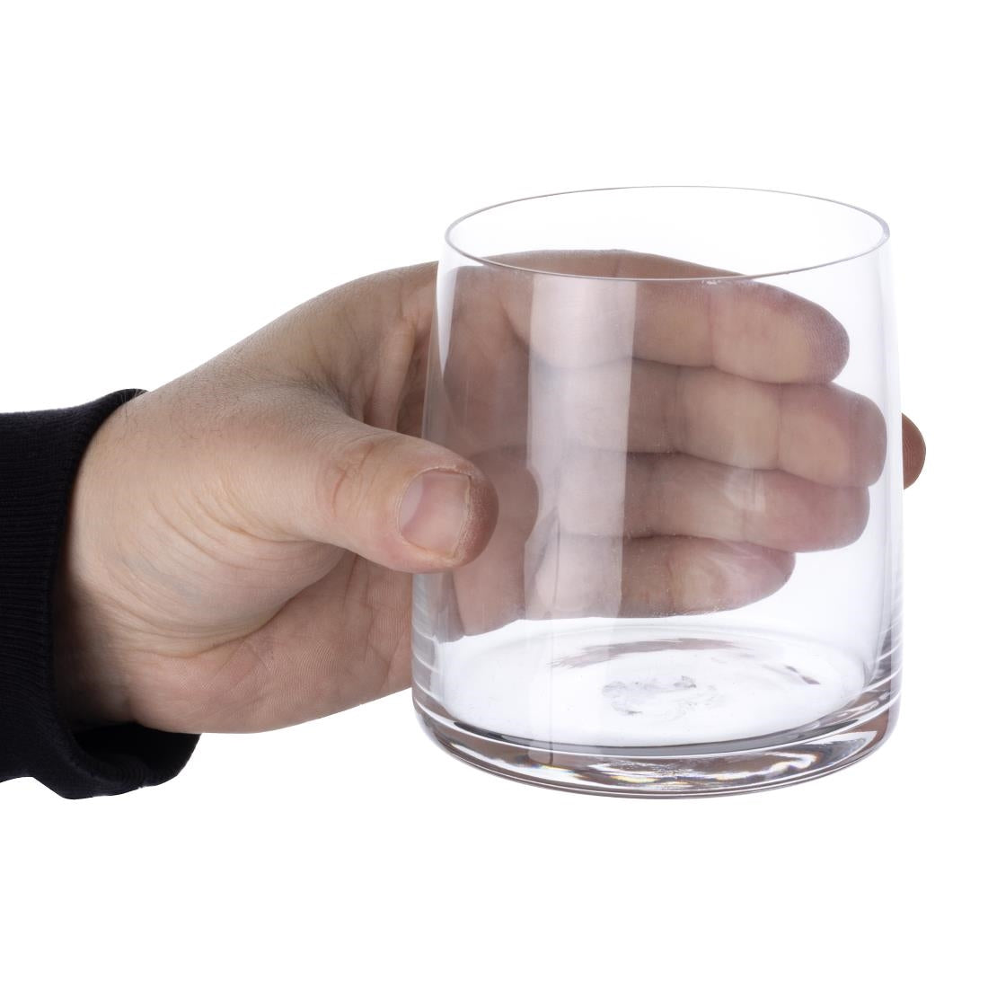 Olympia Arno Double Rocks Crystal Tumblers 395ml (6 Pack) - HW661