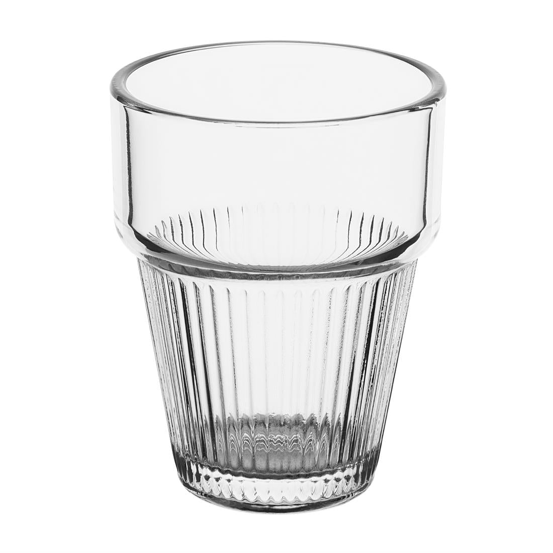 Olympia Ridged Stacking Tumblers 150ml (6 pack) - HW797