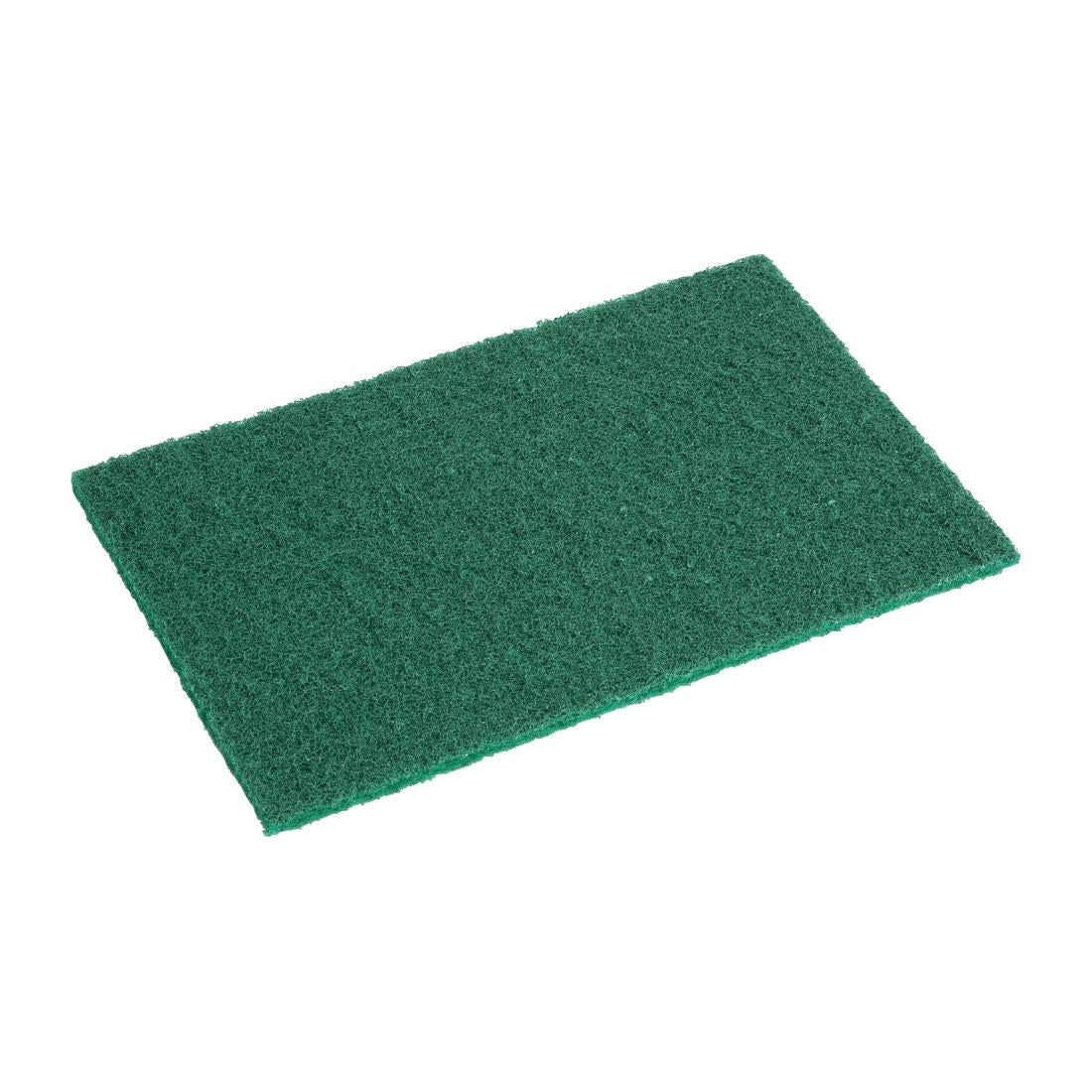 Jantex Green Scourer Pads Large (10 Pack) - HX233