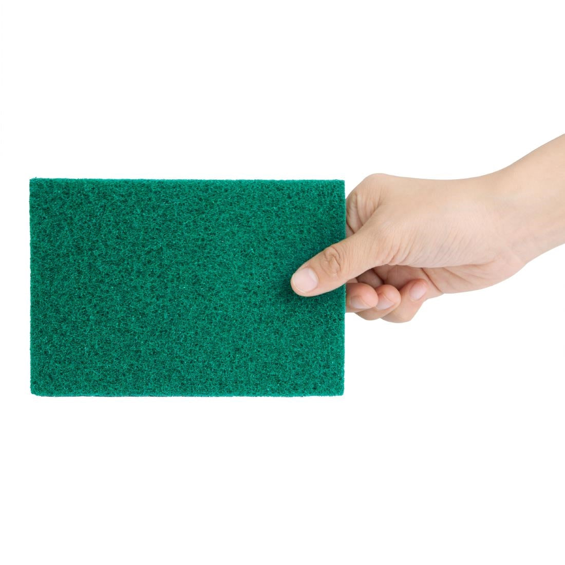 Jantex Green Scourer Pads Small (10 Pack) - HX234