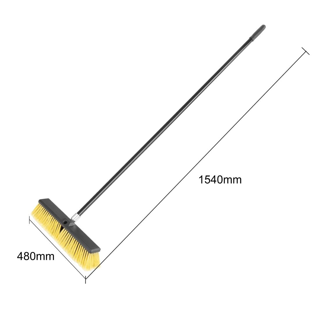 Jantex Heavy Duty Broom & Handle Set 18" - HX382