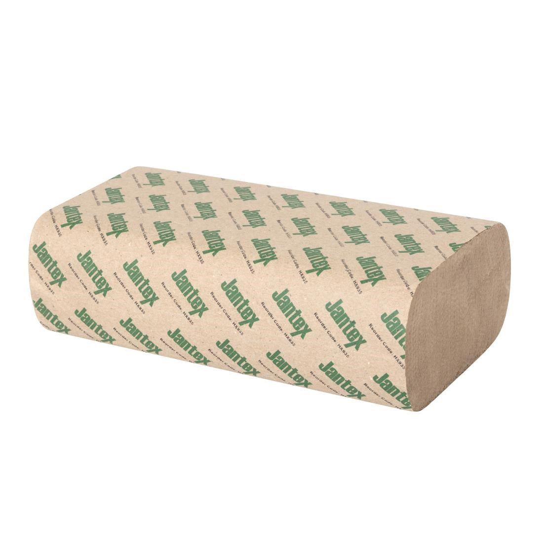 Jantex Green 100% Recycled Z Fold Hand Towels 2ply (2250 Sheets) - HX935