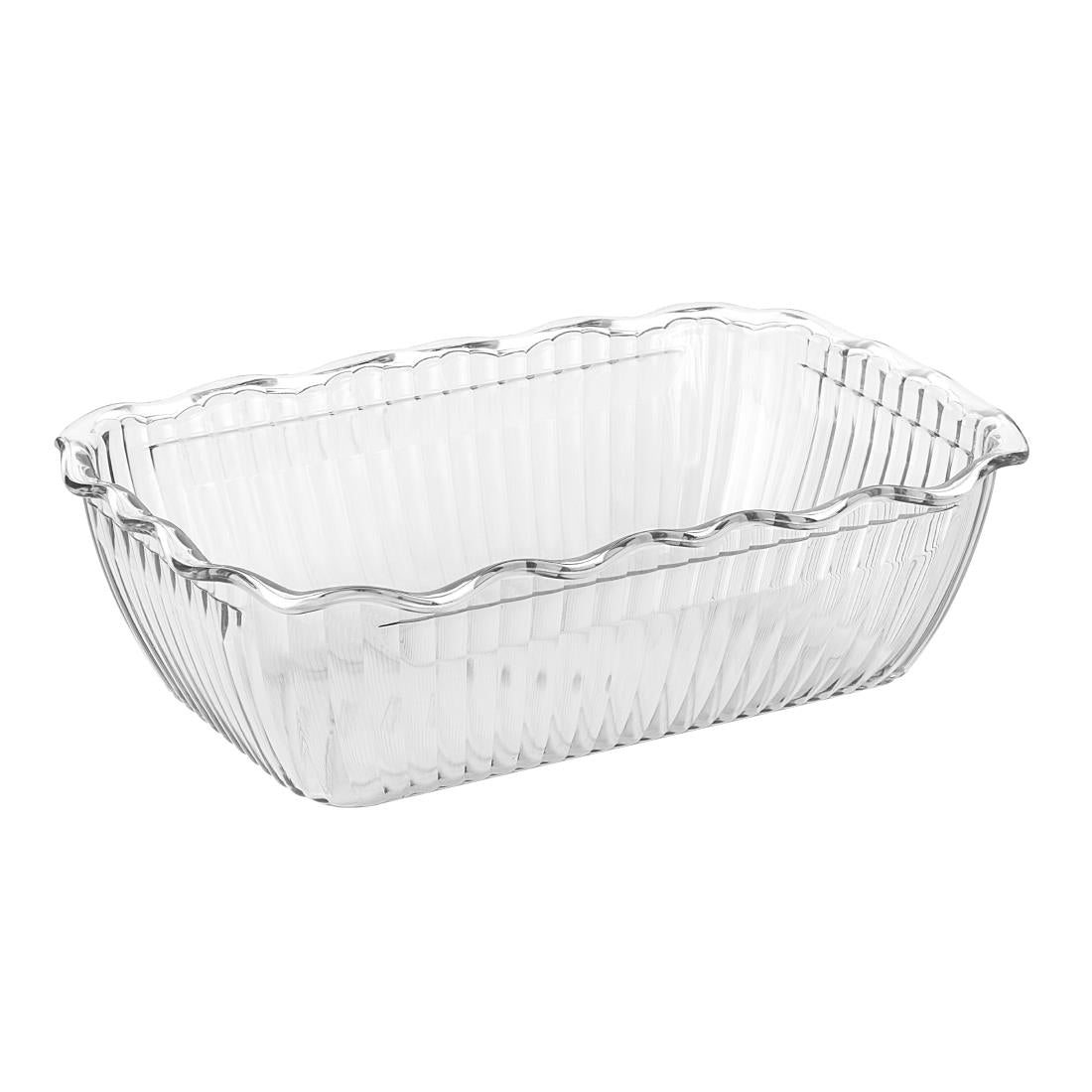 Olympia Kristallon Medium Salad Crock - Clear - HY136
