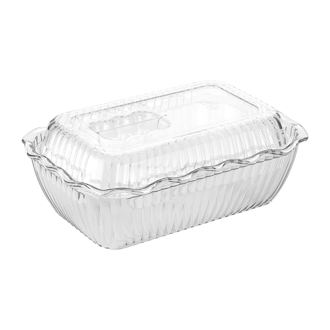 Olympia Kristallon Raised Lid for Medium Salad Crock - HY805