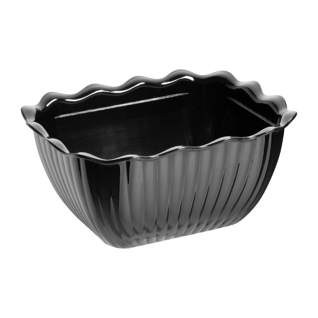 Olympia Kristallon Small Salad Crock Black - HY806