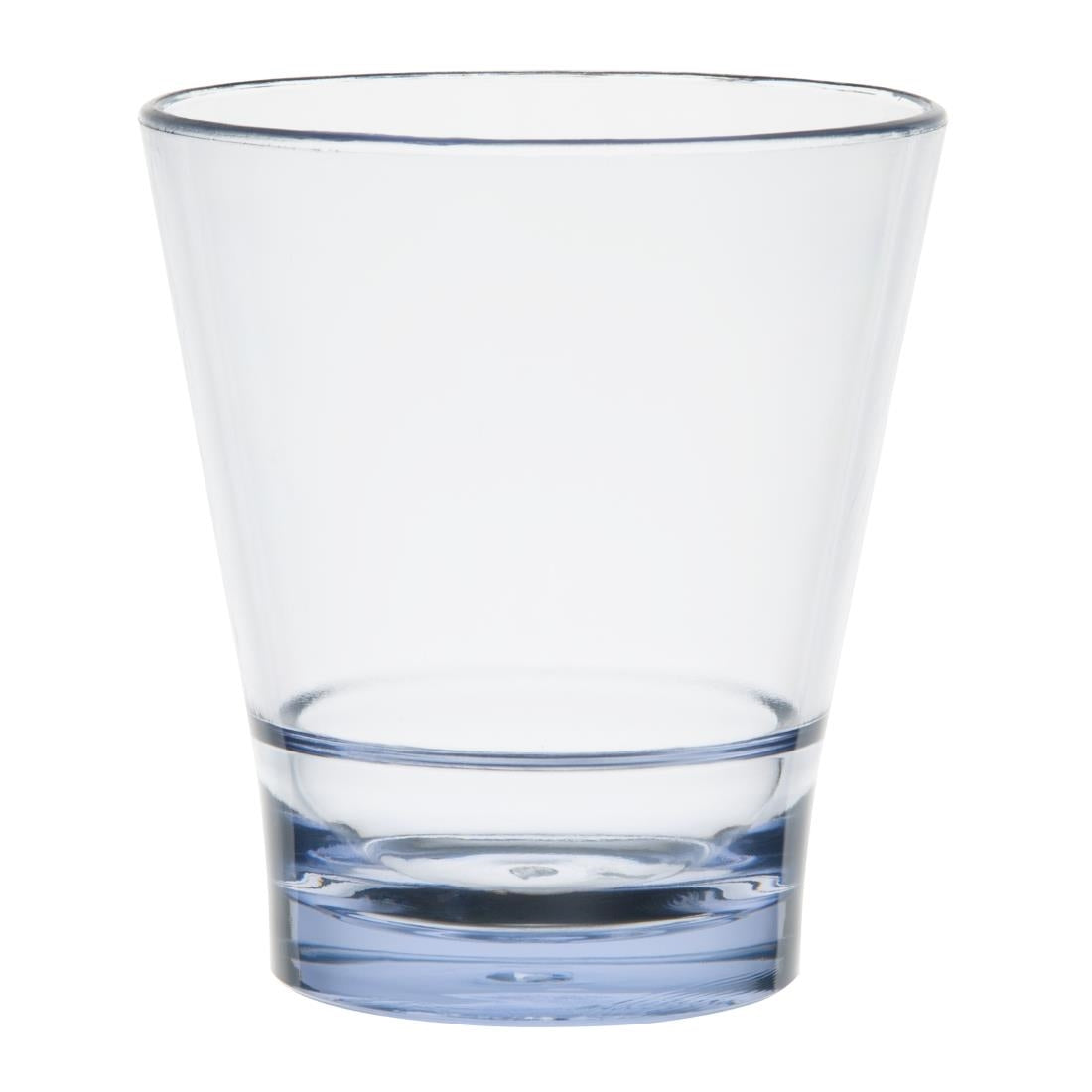 Olympia Kristallon Polycarbonate Stacking Tumblers Blue 250ml (6 Pack) - HZ081