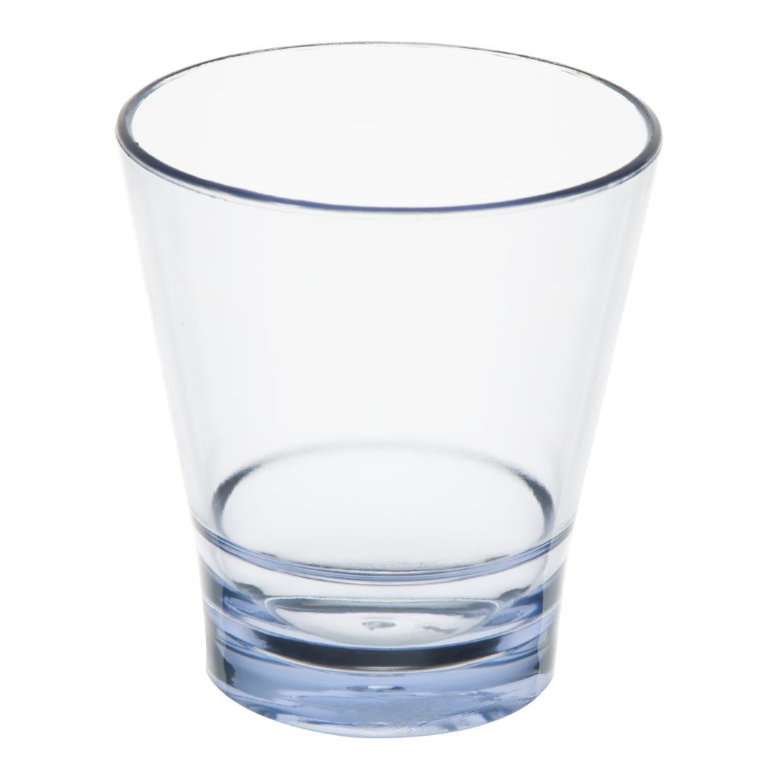 Olympia Kristallon Polycarbonate Stacking Tumblers Blue 250ml (6 Pack) - HZ081