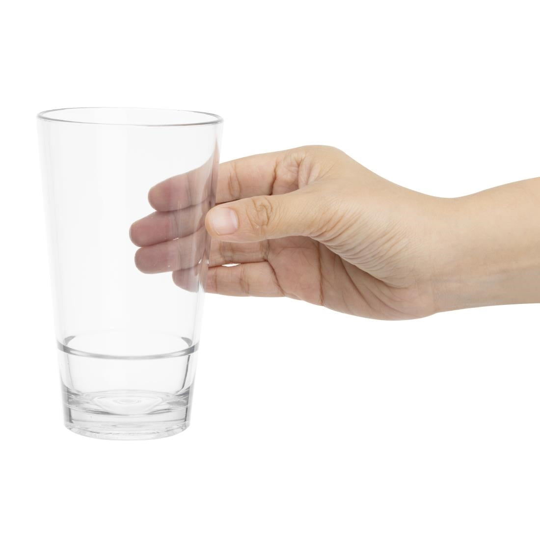 Olympia Kristallon Polycarbonate Stacking Hi Ball Tumblers 420ml (6 Pack) - HZ084
