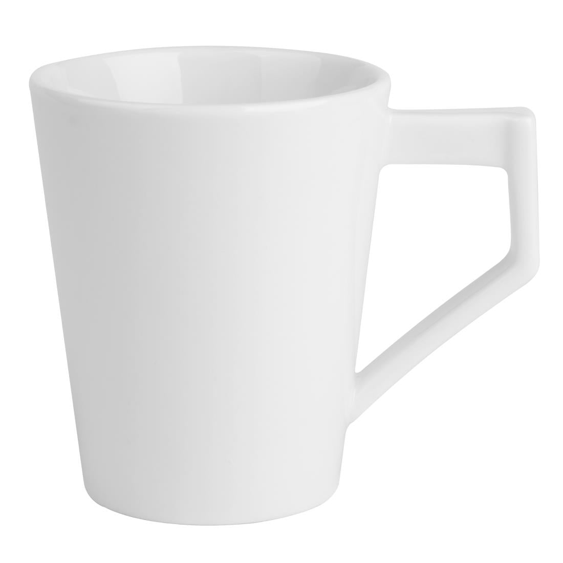 Olympia Whiteware Deco Cups 300ml (6 Pack) - HZ865