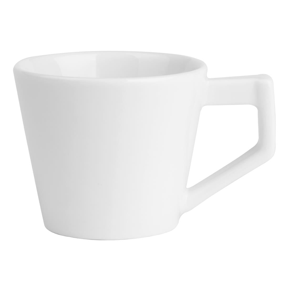 Olympia Whiteware Deco Cups 80ml (6 Pack) - HZ867