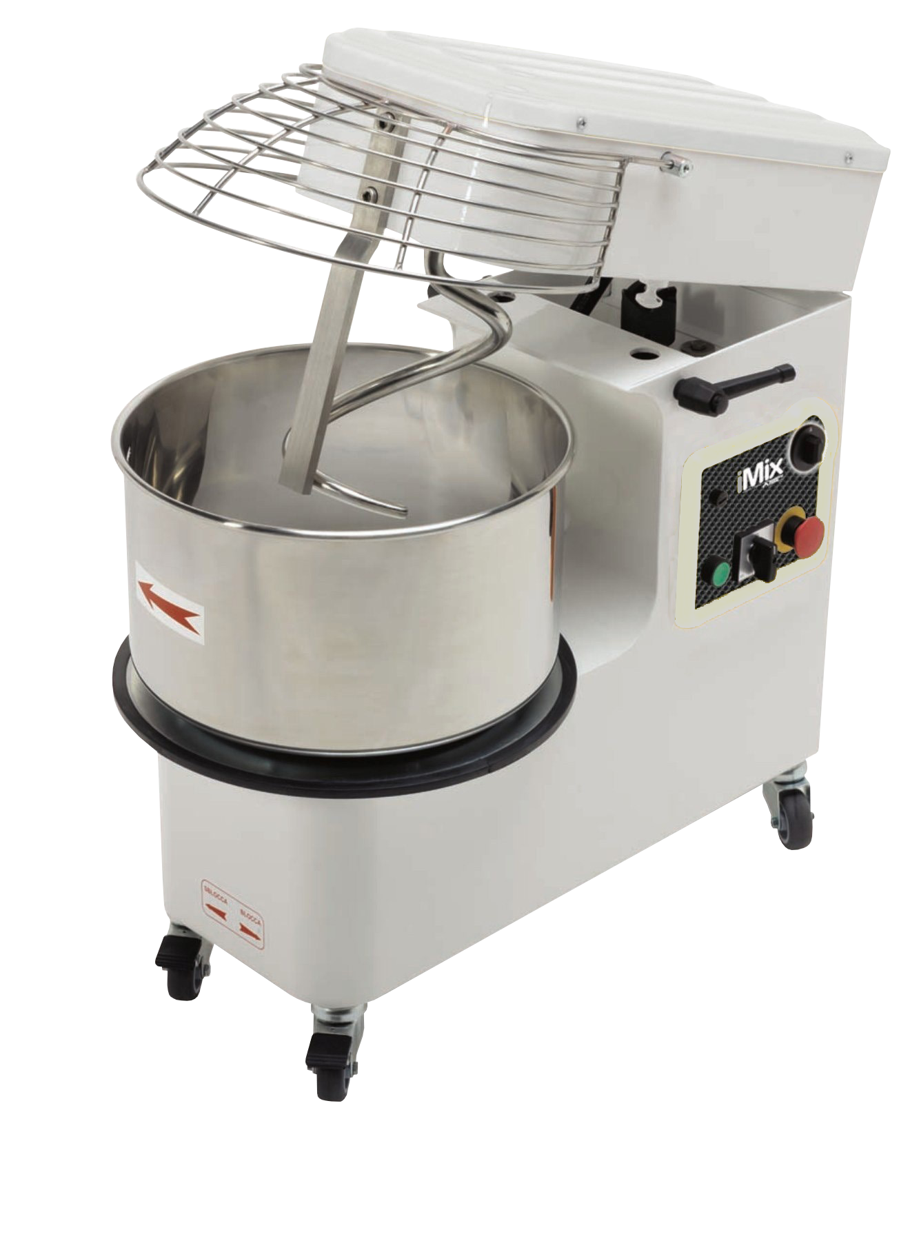 Moretti Forni Double Speed Removable Bowl Spiral Mixer - 50L - iMR 44/2