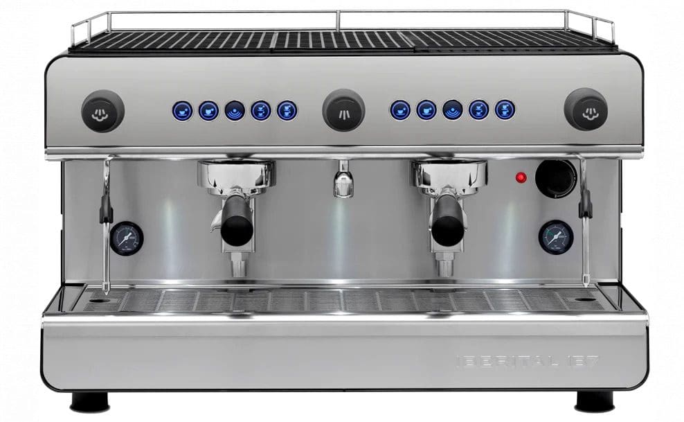 Iberital IB7 - 2 Group Commercial Espresso Machine - Black
