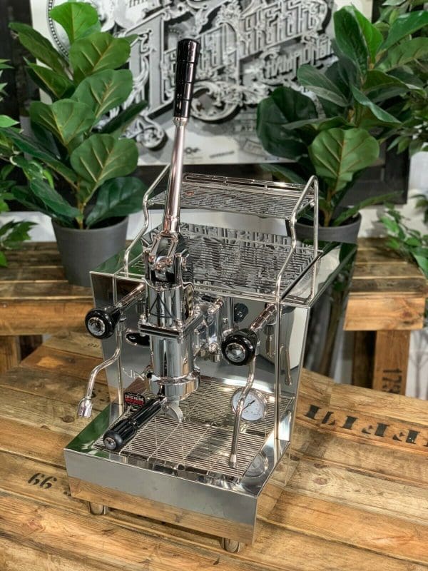 Izzo Valexia Spring Leva - 1 Group Commercial Espresso Machine - Stainless
