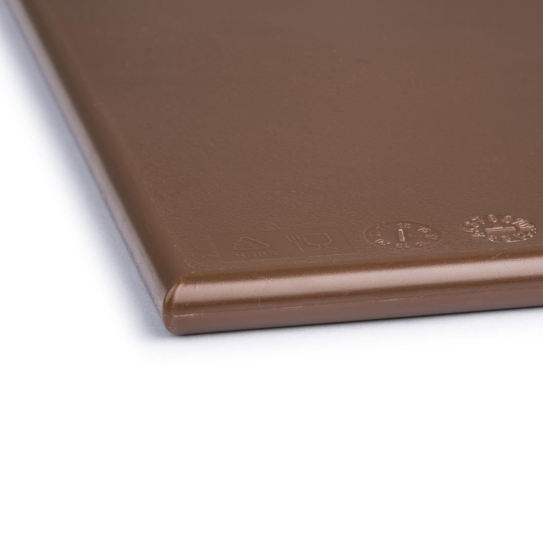 Hygiplas High Density Chopping Board Brown - 450x300x12mm - J004