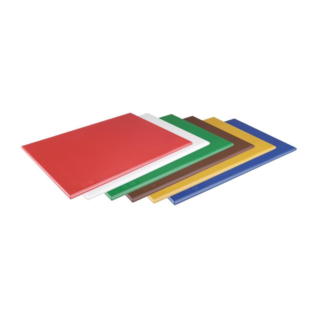 Hygiplas High Density Chopping Board Green - 450x300x12mm - J012