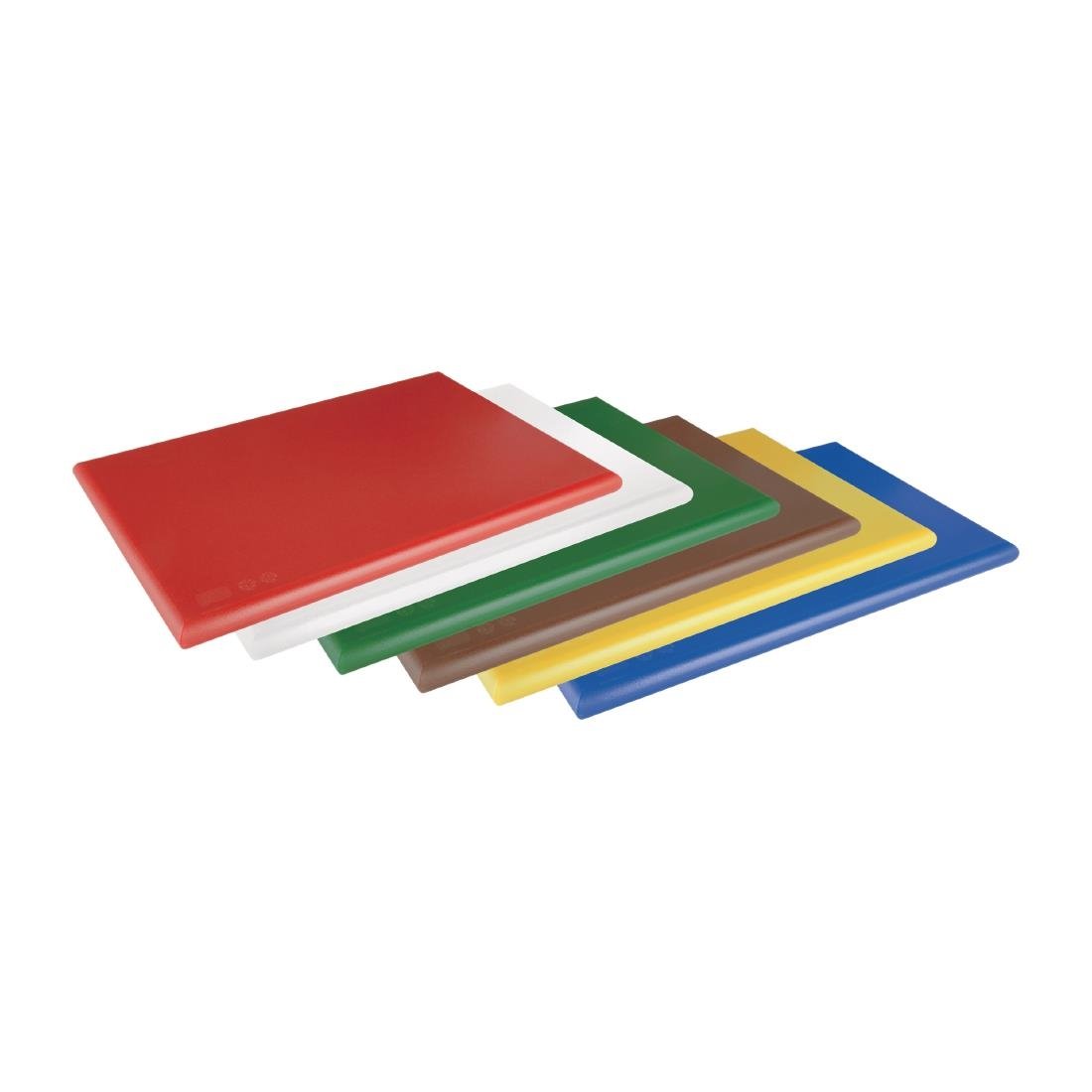 Hygiplas Extra Thick High Density Chopping Board Blue - 450x300x20mm - J036