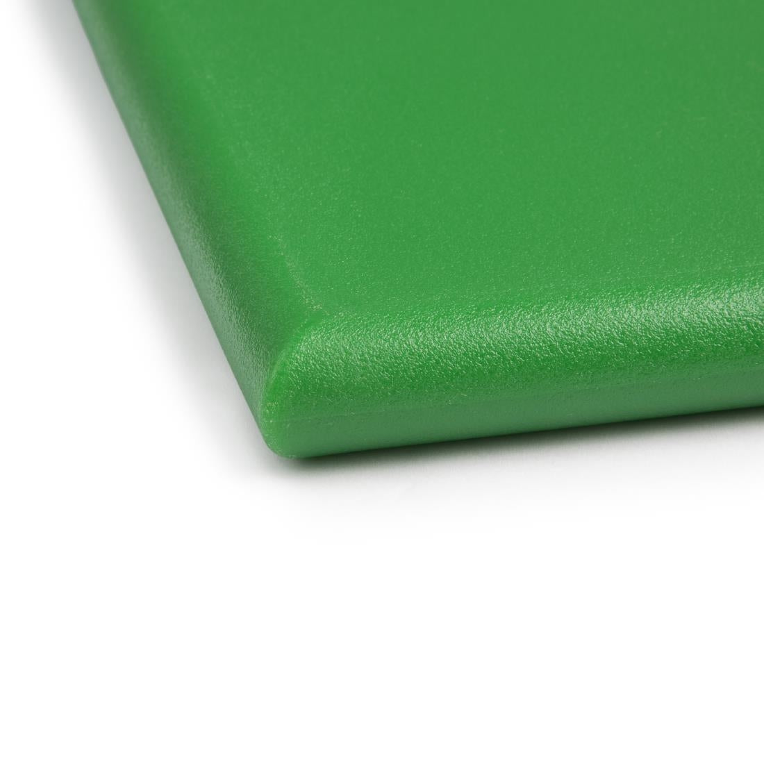 Hygiplas Extra Thick High Density Chopping Board Green - 600x450x25mm - J043