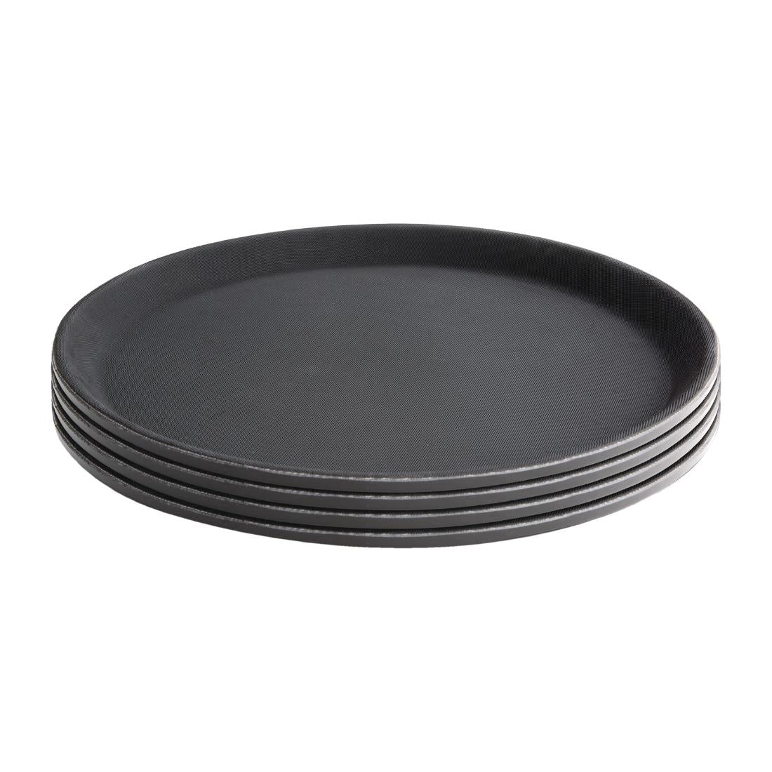 Olympia Kristallon Fibreglass Round Anti-Slip Bar Tray small - J845