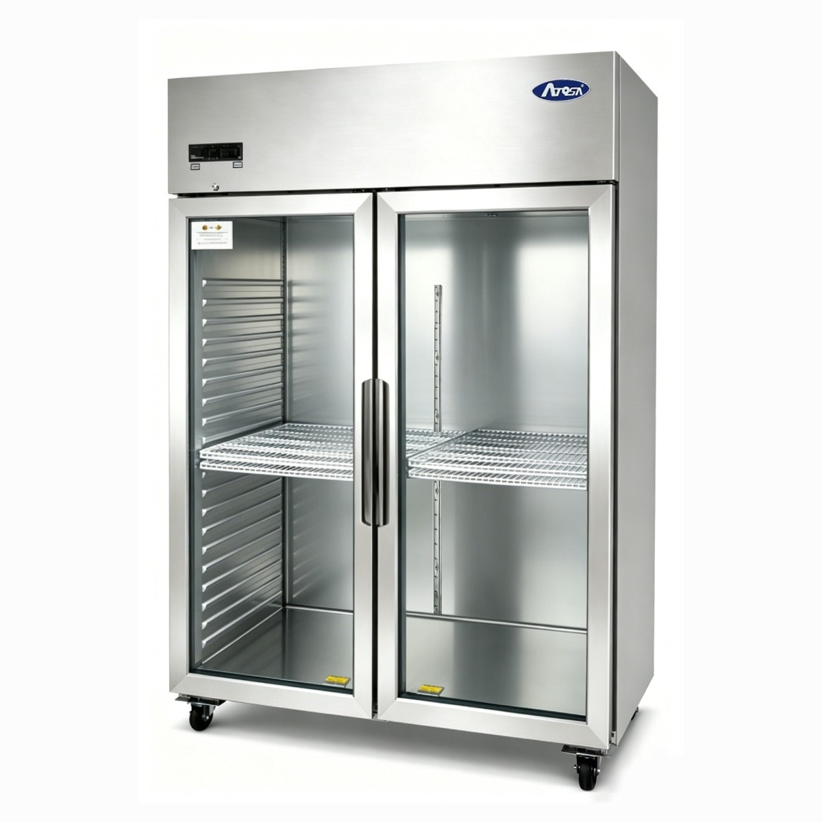 Atosa Double Door Glass Door Display Fridge JCF80RSGR