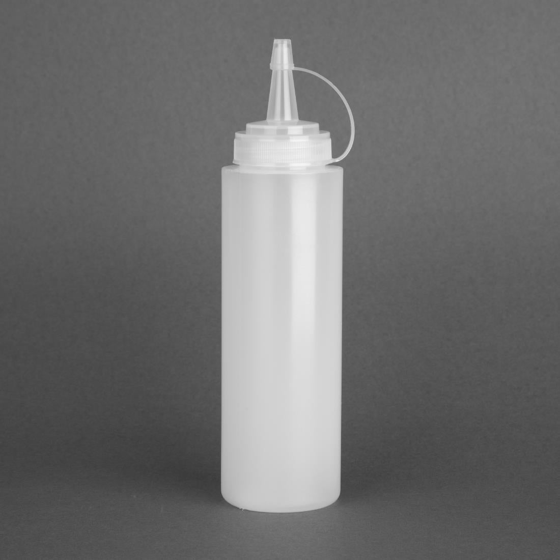 Vogue Clear Squeeze Sauce Bottle 227ml - K062