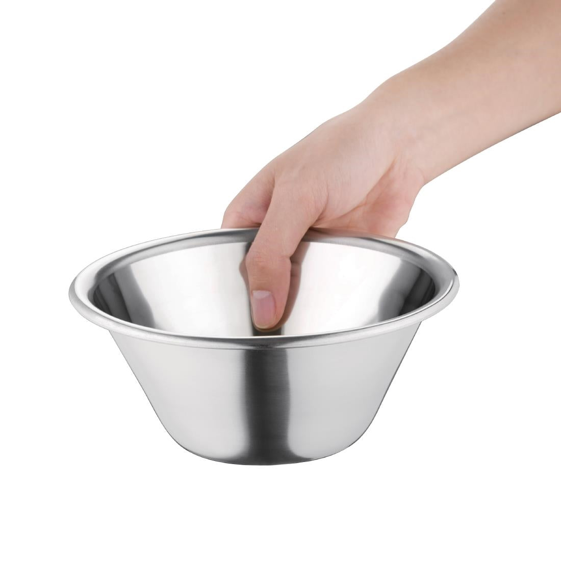 Vogue Stainless Steel Mixing Bowl 0.5Ltr - K530