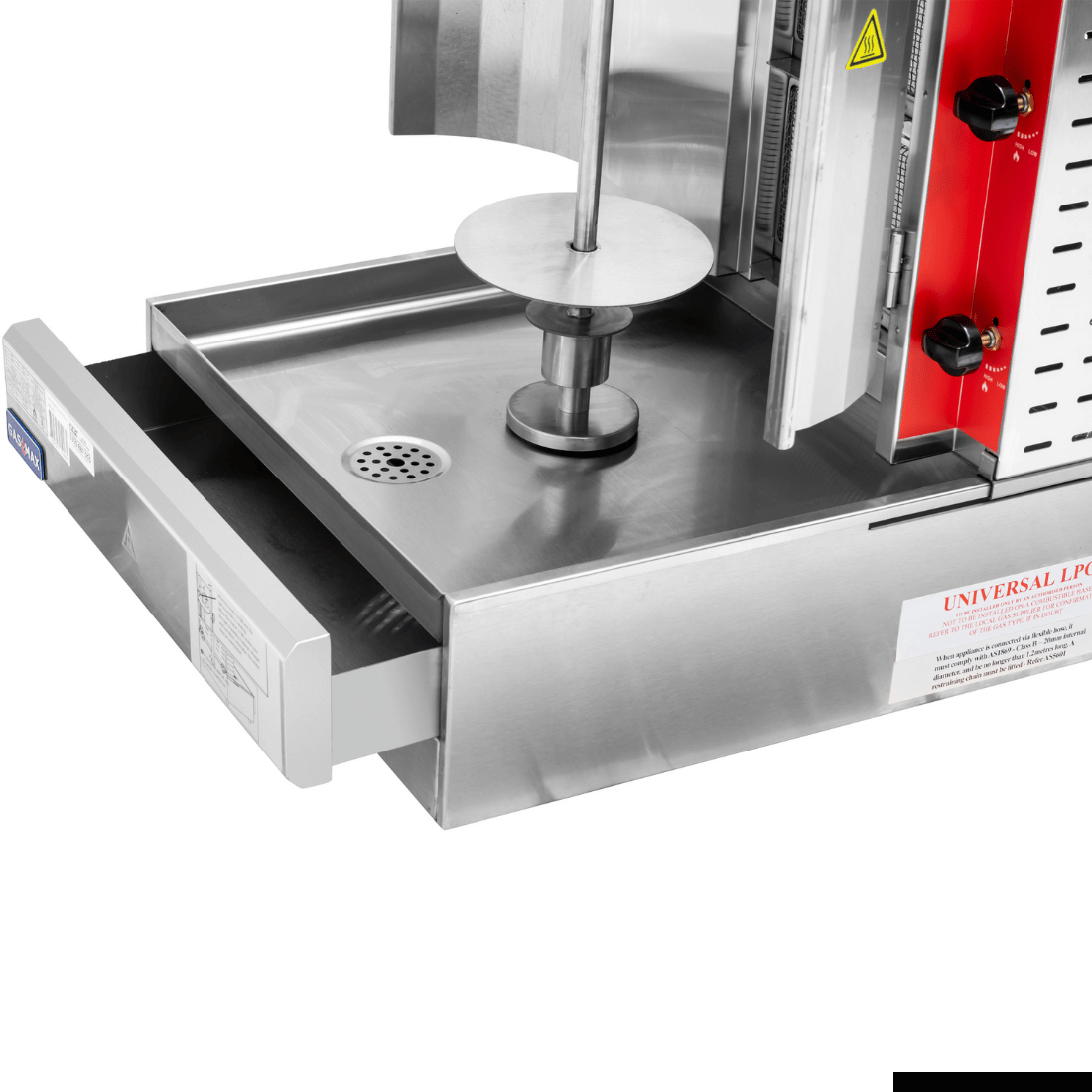GasMAX Semi-automatic 3 Burner Lpg Kebab Machine - KB-3LPG