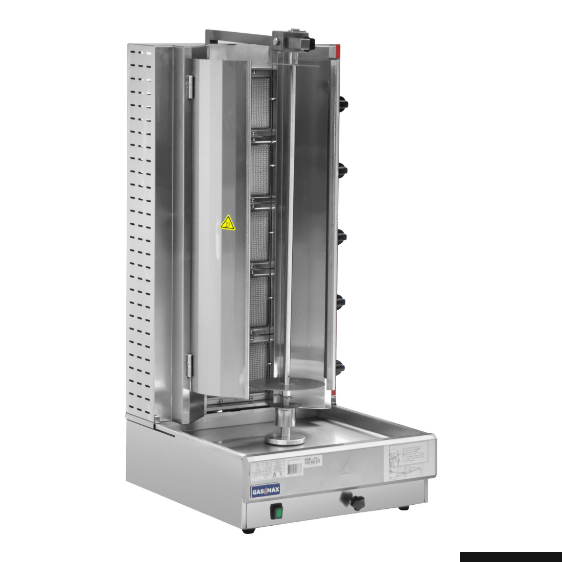 GasMAX Semi-automatic 5 Burner Lpg Kebab Machine - KB-5LPG