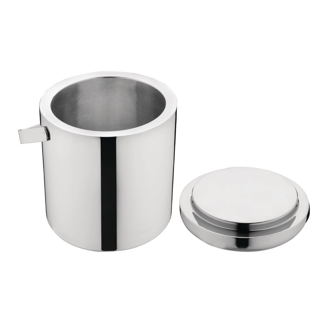Olympia Ice Bucket with Lid & Tongs 1.2Ltr - L279